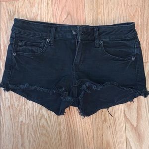 Black American Eagle Jean shorts